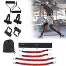 Sports Fitness Resistance Bands Stretching Strap Set for Leg Arm Exercise Tackle
