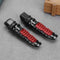 2pcs Universal Aluminum Motorcycle Rear Passenger Foot Pedals Footrests (2)