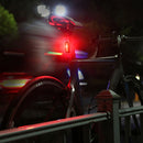 USB Cycling Headlamps Rechargeable Bicycle Front+Rear Light Kit Riding Equipment
