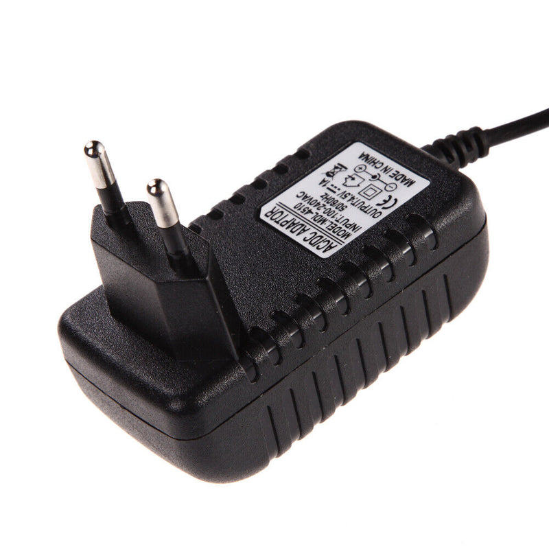 AC 100-240V Converter Adapter DC 5.5 x 2.5MM 4.5V 1A 1000mA Charger EU Plug