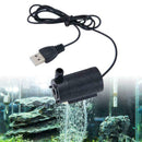 USB Small Water Mini Ultra Mute Submersible Pump 1 H Pump 5V Z0Q Oxygen M G3B9