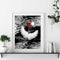 Red and white roses 40x50cm Oil Paint By Numbers Picture DIY Painting M748
