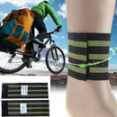 1 Pair Bicycle Elastic Reflective Strap Trousers Leg Ankle Wrist Pants Band