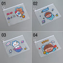 Organizer File Folder File Bag Stationery Storage Bag Pencil Case Ring Zipper