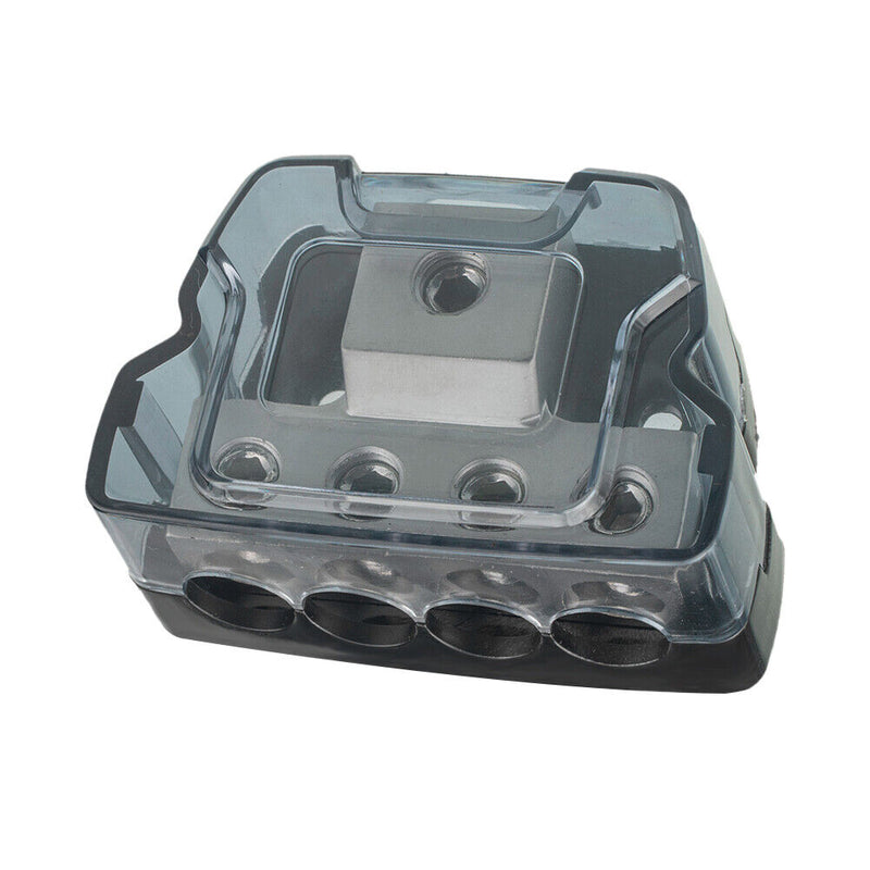 4 Way Car Audio Stereo Amp Power Distribution Block 1 x 0GA in to 4 x 4GA Out