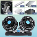 Mini Car Cooling Air Fan 5V USB Electric Cooling Air Fan for SUV Vehicles