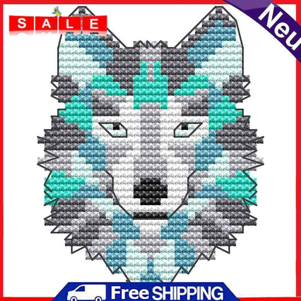 Cute Animal Series DIY 14CT Stamped Print On Canvas Cross Stitch for Home Gift