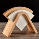 Wooden Acrylic V60 Filter Paper Rack Hand Drip Household Coffee Accessories