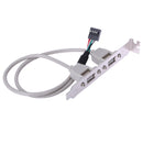 Motherboard USB 2.0 Cable Adapter Rear Disk Holder