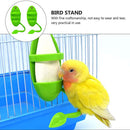 Bird Cage Storage Plastic Bird Feeding Cup Rack Bird Feeders Cuttlebone Holder