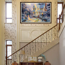 5D Door Snowman Diamond Painting Embroidery DIY Cross Stitch Home Decor