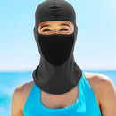 Outdoor Sports Face Cover Cap Cycling Sunscreen Neck Tube Scarf (Dark Grey)