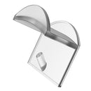 10pcs Transparent Adhesive Hat Hooks-Modern Baseball Caps Hangers Rack