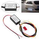 Car LED Daytime Running Light Automatic On/Off Controller Relay Harness 12-18V