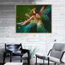 Fairy DIY Round Diamond Painting Embroidery Needlework Cross Stitch Craft  Newly