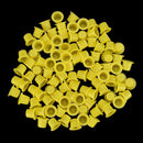 Disposable Tattoo Pigments Cups Caps Permanent Makeup Ink Cups (100pcs)