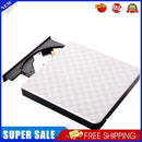 USB 3.0 External DVD Burner CD/DVD ROM CD RW Player Optical Drive (White)