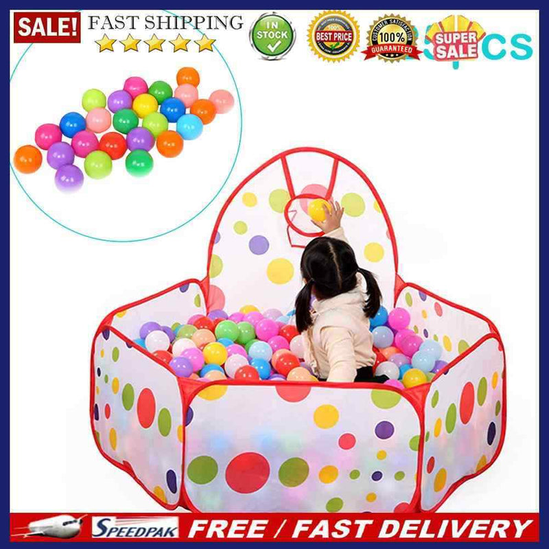 25pcs Ocean Wave Balls Pool Outdoors Toys+Children Kid Ocean Ball Pit