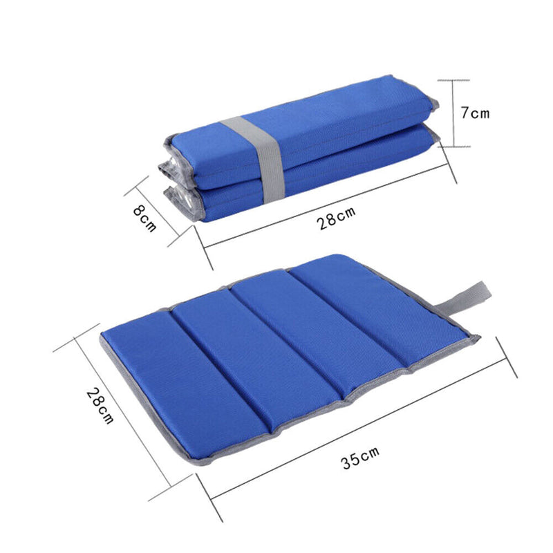 Beach Camping Mat Outdoor Folding Cushion for Mountaineering Trekking Stadium