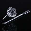 2pcs Curtain Hanger Hook Wall Buckle Handle for Closet Drawer (Silvery) Newly