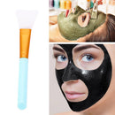 Portable DIY Home Salon Silicone Stick Facial Mud Mixing Soft Brush Mixing Tool