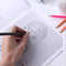 Multifunctional Geometric Ruler Plastic Drawing Ruler for Student School Offi