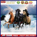 5D DIY Full Drill Diamond Painting Horse Cross Stitch Embroidery Mosaic Cra