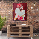 DIY Part Drill Special-shaped Diamond Painting Elegant Lady Mosaic (Y030) Newly