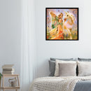 5D Rhinestone Pictures DIY Butterfly Fairy Full Round Drill Diamond Painting Kit