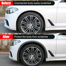 Flexible Car Wheel Eyebrow Decorative Strip Moulding Trim Shell Auto Accessories