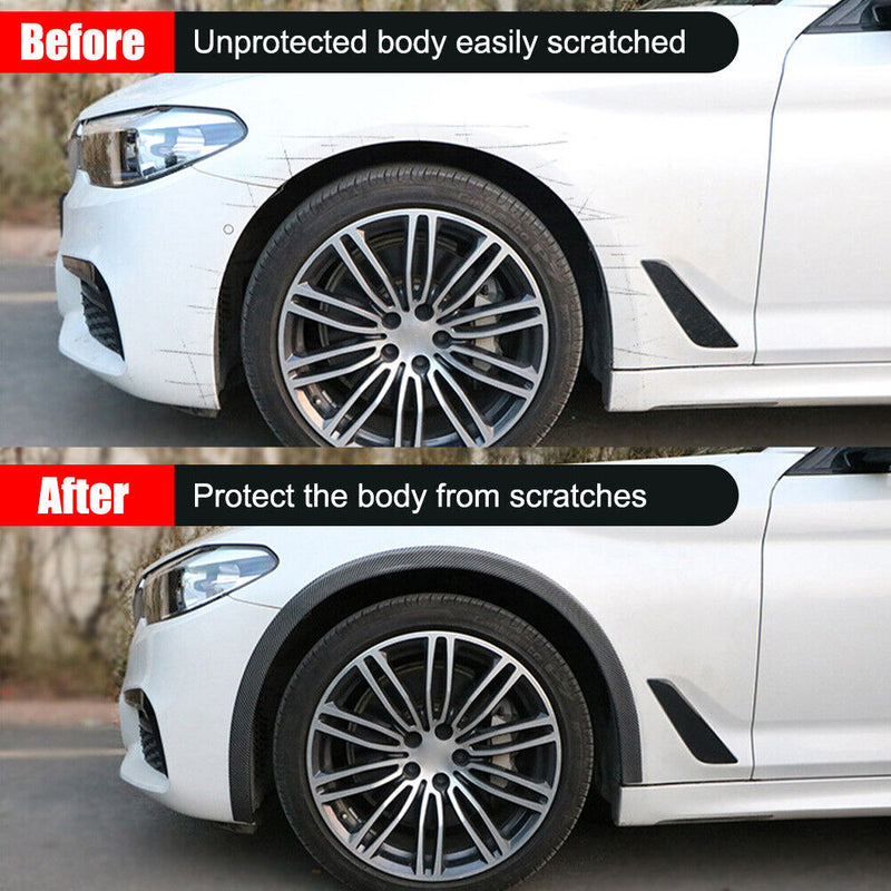 Flexible Car Wheel Eyebrow Decorative Strip Moulding Trim Shell Auto Accessories