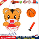 Baby Kids Basketball Hoops Set Indoor Basketball Backboard Toys (Tiger) Newly