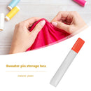 Plastic Knitting Needles Sweater Needles Holder Storage Case Needlework Too