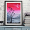 Canvas Pictures Hand Painted Scenery Kit DIY Paint By Numbers Kit Oil Ornamen
