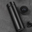 500ml Double-Layer Intelligent Temperature Insulation Water Bottle (Black)