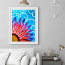 Digital Oil Paint By Numbers Flower Drawing Wall Art DIY Hand Painted Pictures