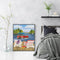 Lakeside Lounge Oil Paint By Numbers DIY Handpainted on Canvas Wall Arts