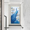 Frameless Oil Paint By Numbers DIY Peafowl Picture Craft Kit for Living Room