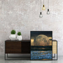 DIY Digital Picture Moon at Sea Frameless Painting By Number Handicraft for Gift