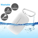 Earphone Case for Jabra Elite 85t True Wireless Earbuds Soft Cover (White)