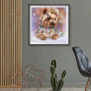 5D DIY Full Round Drill Diamond Paint Dog Mosaic Rhinestone Drawing Picture