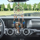 Feather Wind Chimes Dream Catcher Car Pendant Hanging Adornment Handmade Gi