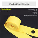 2pcs RISK Bicycle Rim Strip Tire Liner Tube Protector for 700C 26 27.5 29 i