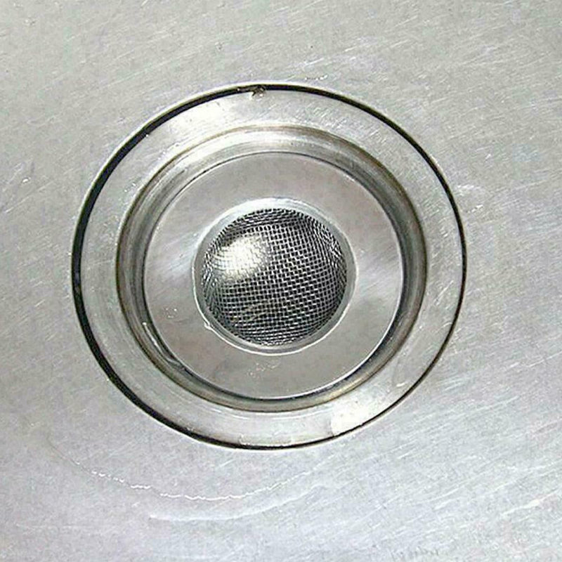Küchenspüle Sieb Edelstahl poliert Bad Waschbecken F Abflussabdeckung J2Y1 A3X6
