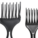 Hairdressing Fork Comb Afro-comb Smooth Hair Styling Tools Hairbrush (C) Newly