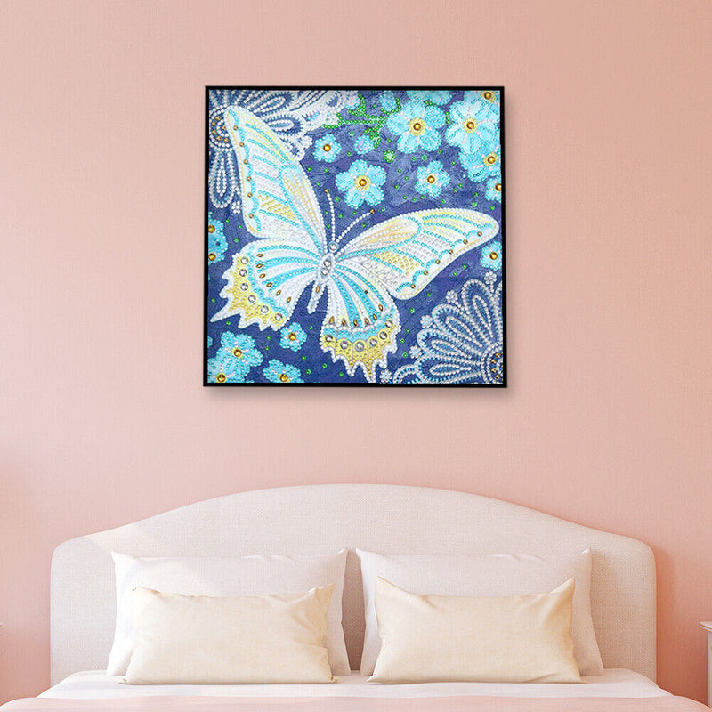 5D DIY Part Special Shaped Drill Diamond Painting Luminous Butterfly Paint