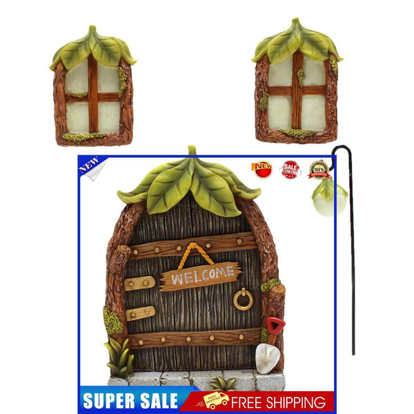 Fashion Decorative Door Fairy Tale Gift Home Decor for Outdoor Garden Yard