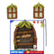 Fashion Decorative Door Fairy Tale Gift Home Decor for Outdoor Garden Yard