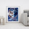 Oil Painting By Numbers Acrylic Handmade Four Wolves Digital Picture Home Decor