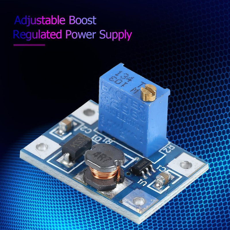 DC-DC SX1308 Step-UP Power Module 2-24V to 2-28V Adjustable Boost Converter